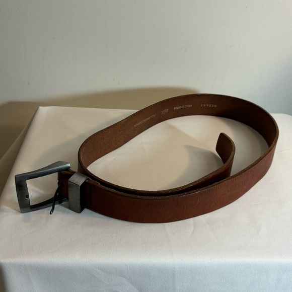 FOSSIL Smooth Leather Lightly Distressed Vintage Pewter Coloured Buckle - Picture 9 of 9